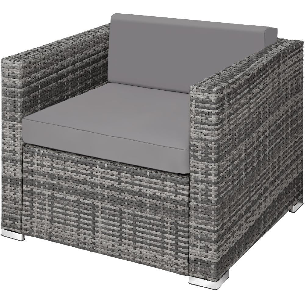 TECTAKE Conjunto De Ratán Para 4-5 Personas