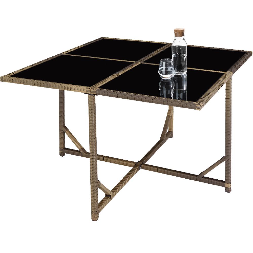 TECTAKE Conjunto De Ratán Para 4-8 Personas