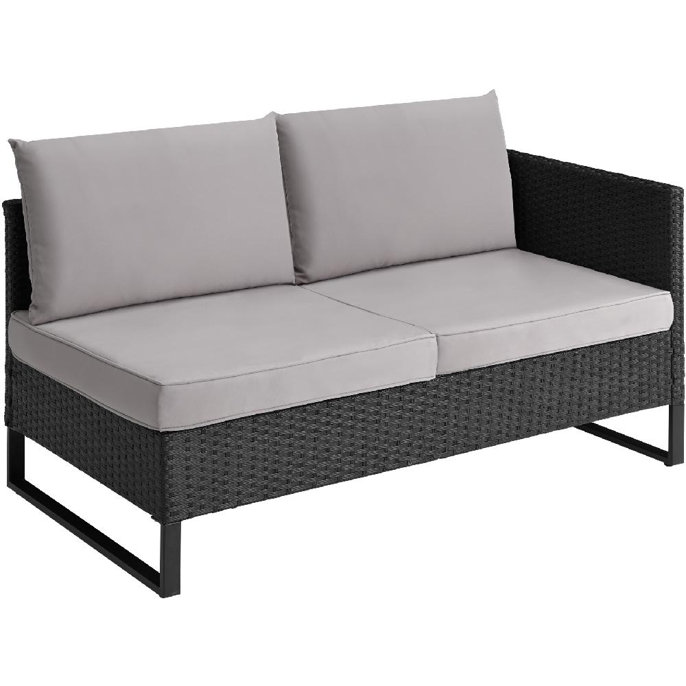 TECTAKE Conjunto De Ratán Para 4 Personas