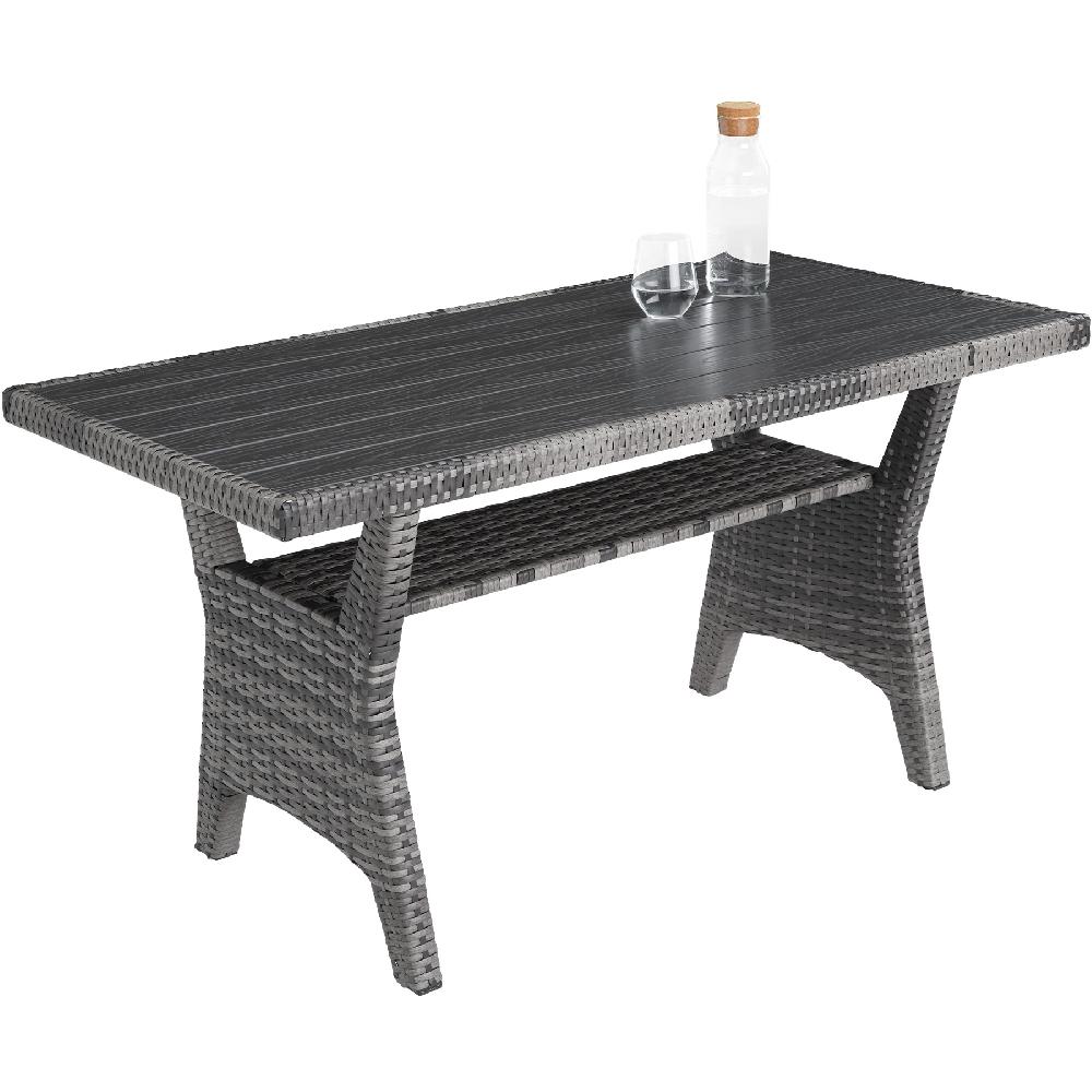 TECTAKE Conjunto De Ratán Para 6 Personas