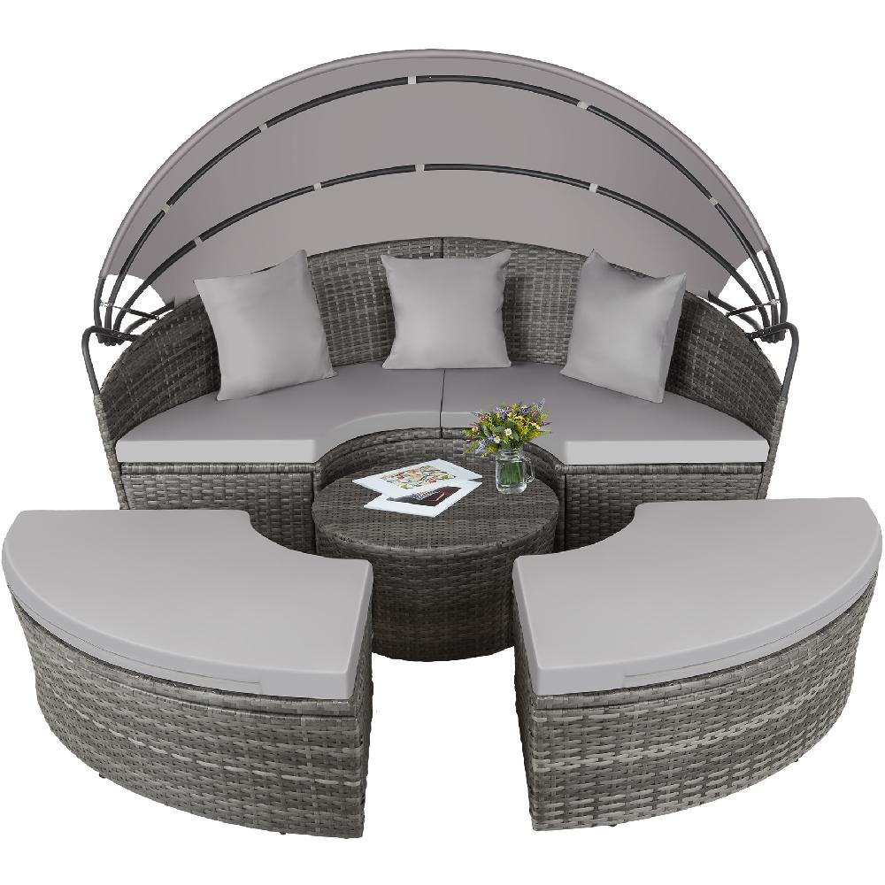 TECTAKE Isla De Ratán Redonda