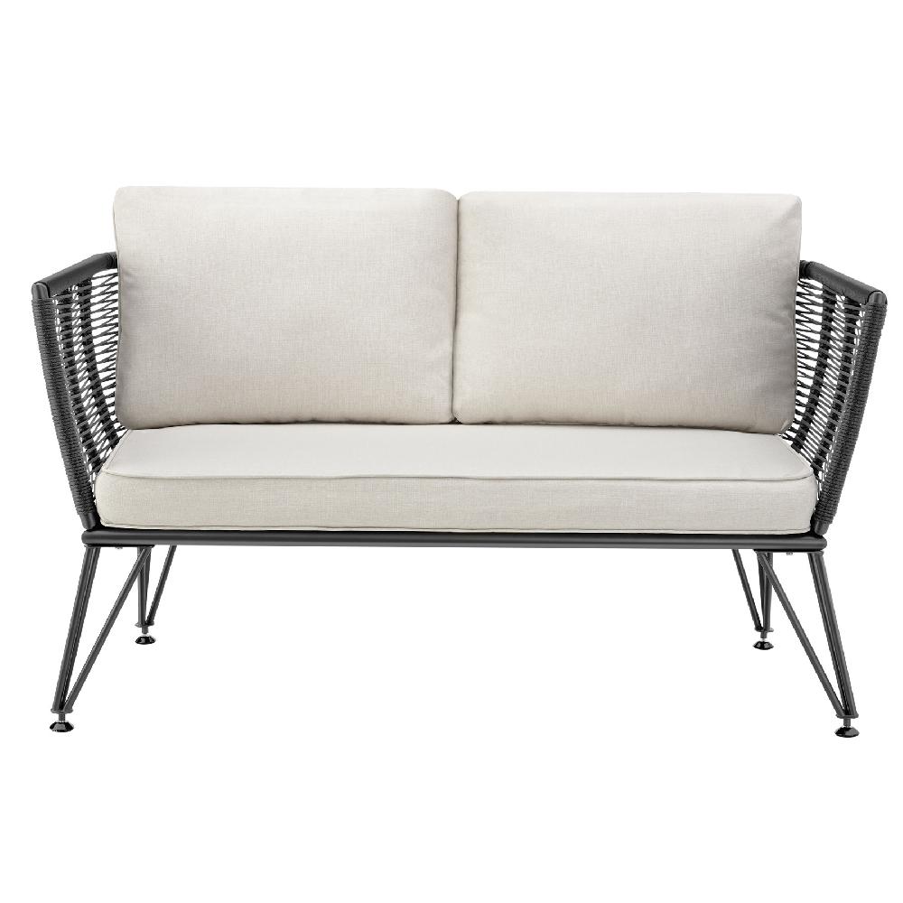 TECTAKE Sofá De Jardín SUNDO En Diseño De Cuerda