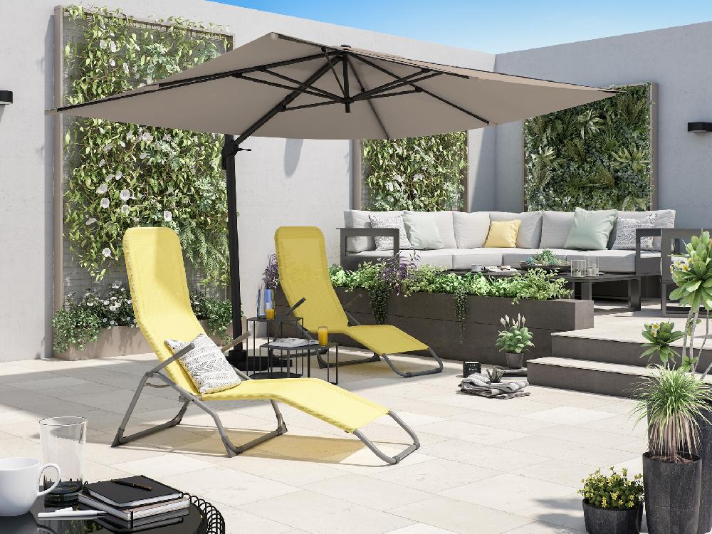 Tela Para Toldo Parasol Aura Tostado 281x386 Cm