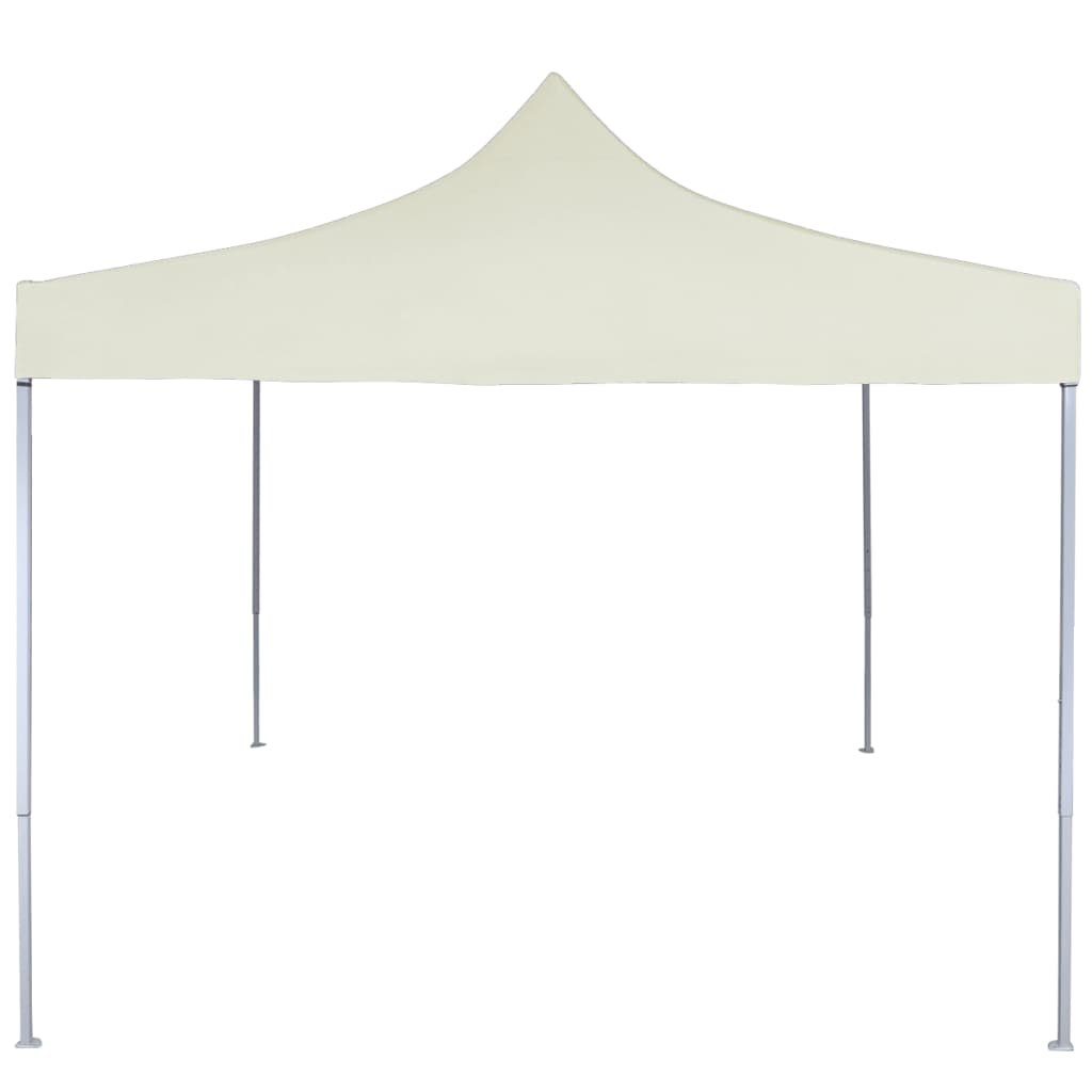 Tienda De Fiesta | Carpa Plegable Profesional Acero Color Crema 2x2 M CFW63980
