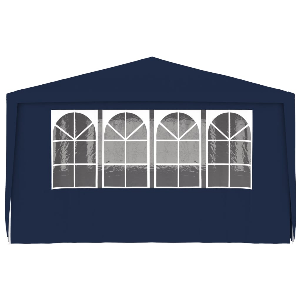 Tienda De Fiesta | Carpa Profesional Para Fiestas Con Paredes Azul 90 G/m² 4x6 M CFW63754