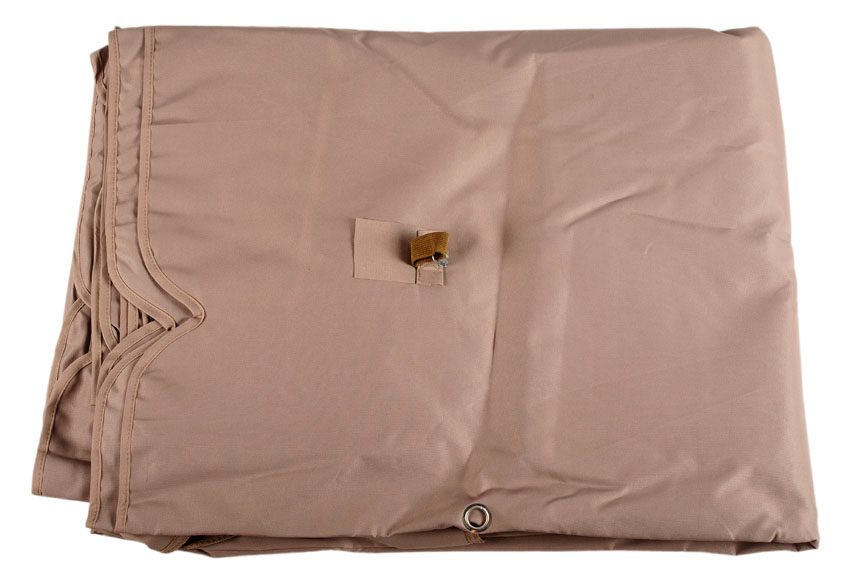 Toldo De Poliéster Marrón De 400x300 Cm