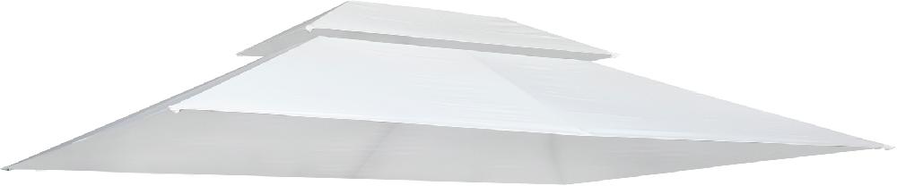 Toldo Pérgola Ágora De Poliéster Blanco De 302x404 Cm