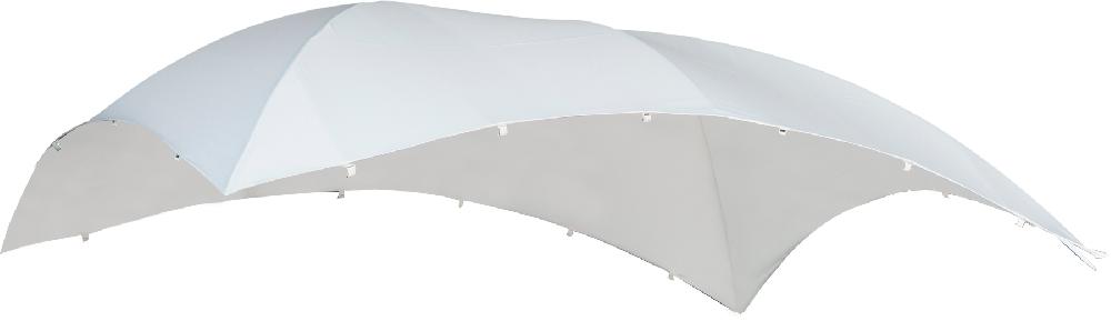 Toldo Pérgola Occo De Poliéster Blanco De 198x296 Cm