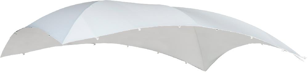 Toldo Pérgola Occo De Poliéster Blanco De 296x396 Cm