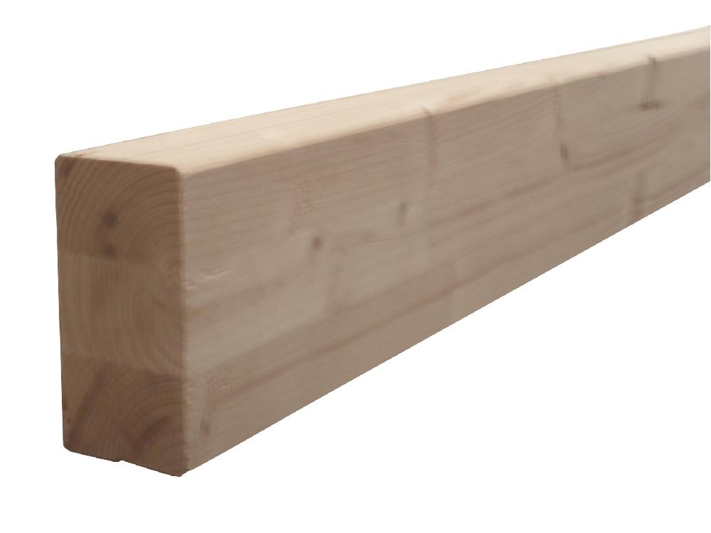 Travesaño De Madera Laminada 300x6x12 Cm Para Pérgola