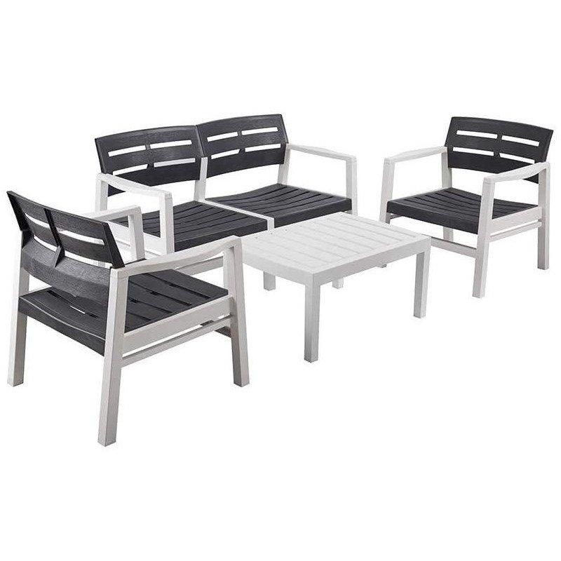 TRESILLO SURABAYA SIN COJINES BICOLOR CONJUNTO