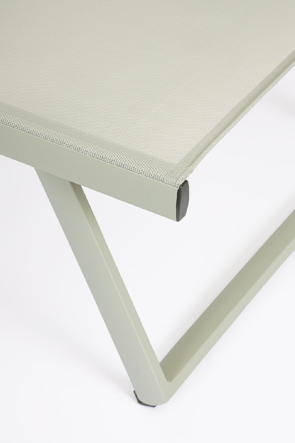 Tumbona Breeze "TAYLOR" En Textilene Con Ruedas