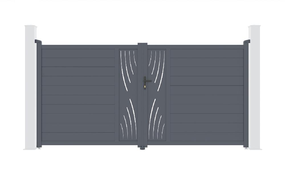 VELETA 350B180 Cancela Automática Batiente + Motor Brazo B500