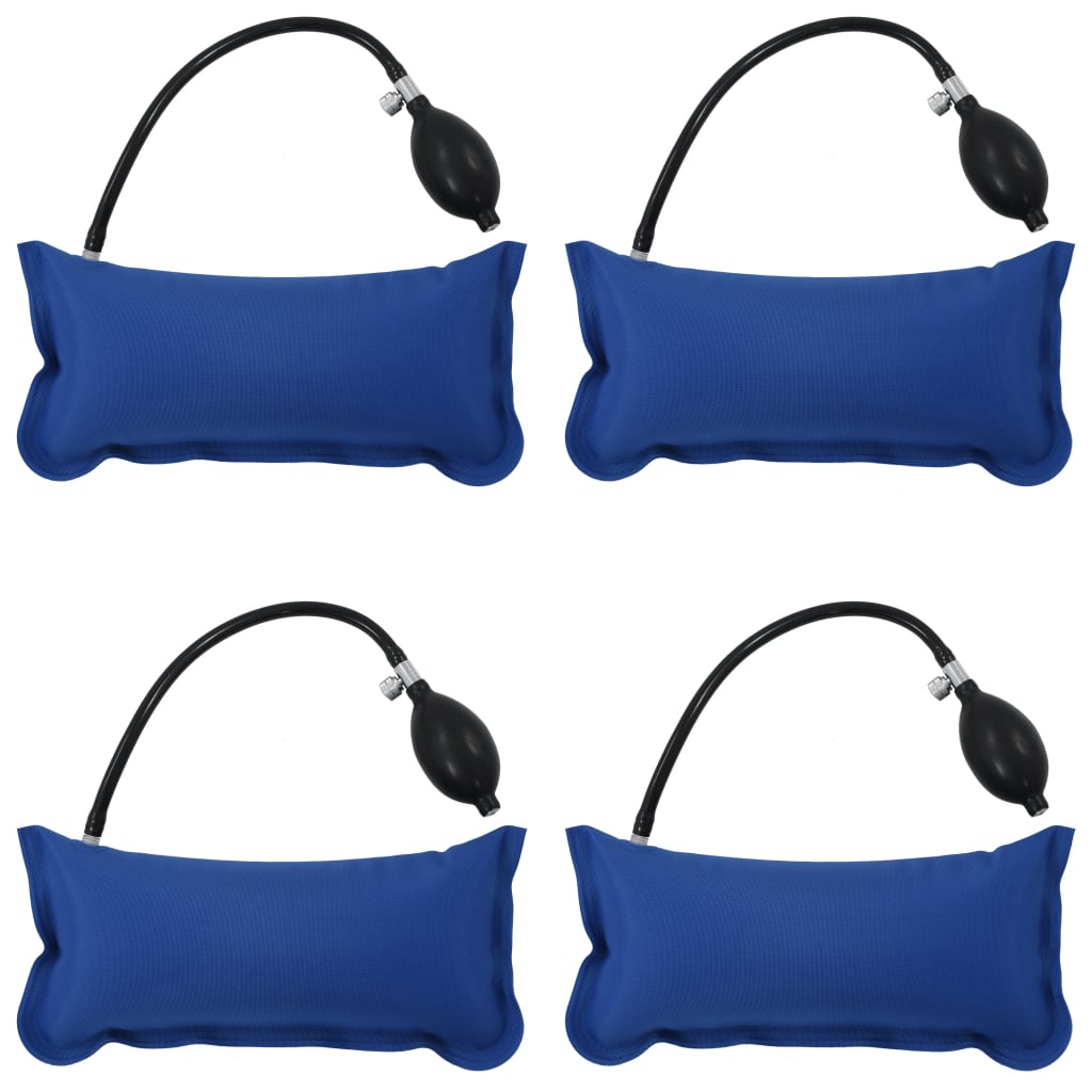 vidaXL Bolsas de bomba de aire puerta de coche 4 uds 2-50 mm 100 kg