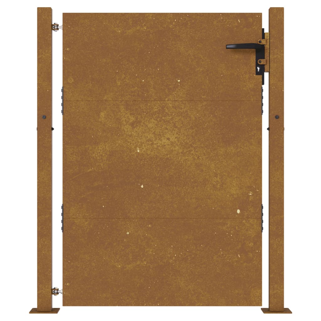VidaXL Puerta De Jardín Acero Corten 105x155 Cm