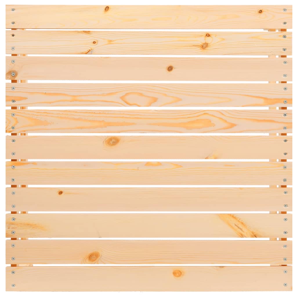 VidaXL Taburetes De Jardín Con Cojines Madera Maciza De Pino