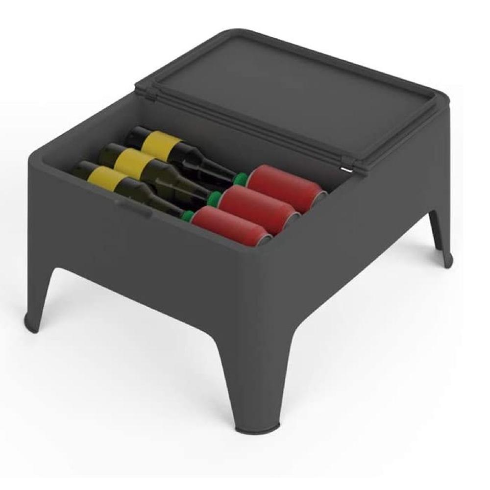 WellHome Mesa Auxiliar Antracita