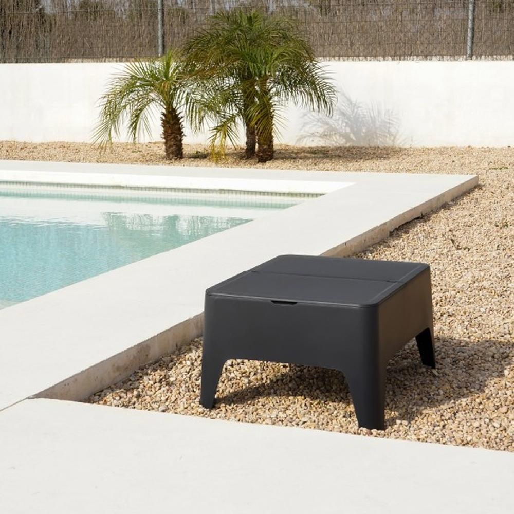 WellHome Mesa Auxiliar Antracita