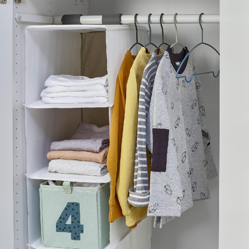 IKEA BARNDRÖM Percha Para Niños Y Niñas Azul Verde/gris