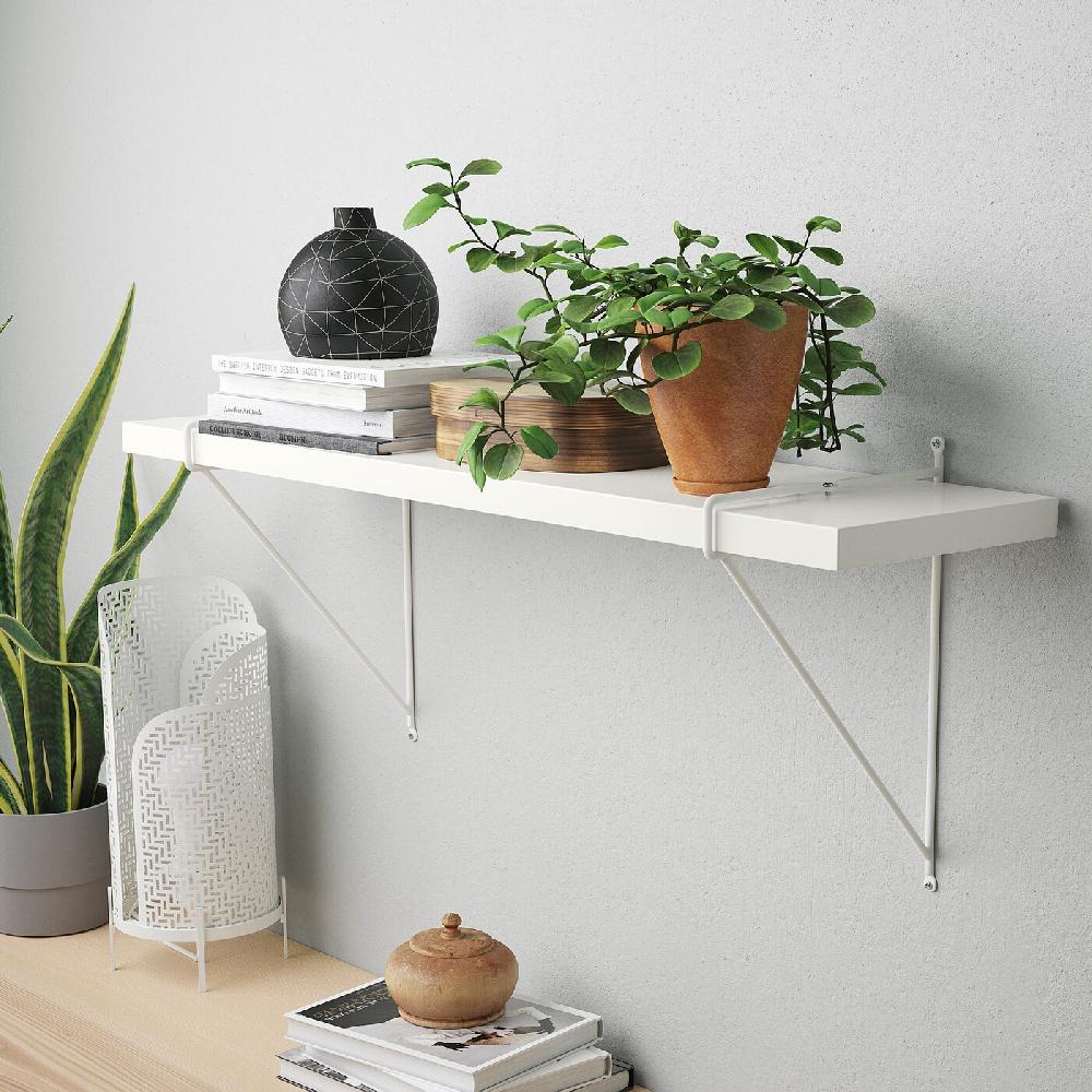 IKEA BERGSHULT / PERSHULT Estante Blanco/blanco 80x20 Cm