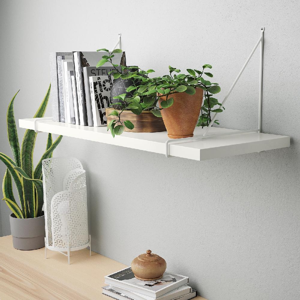 IKEA BERGSHULT / PERSHULT Estante Blanco/blanco 80x30 Cm