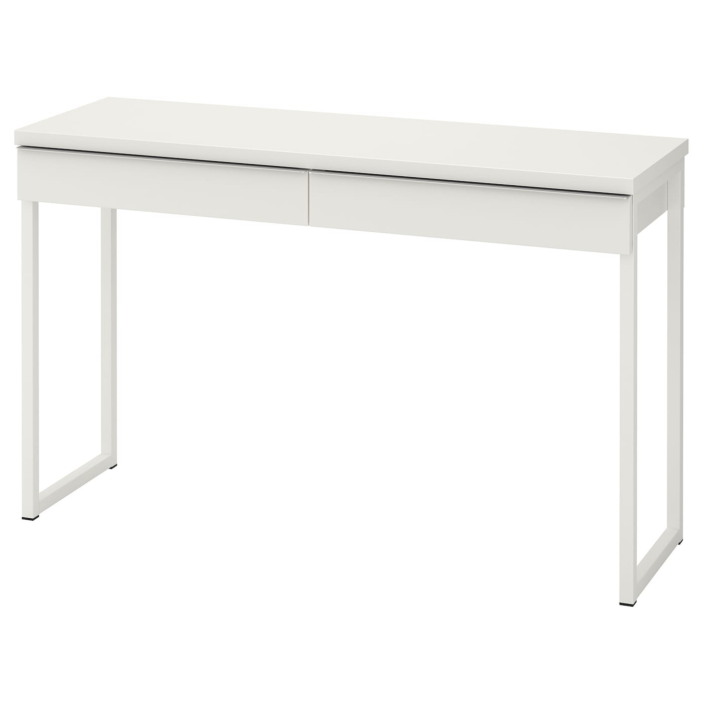 IKEA BESTÅ BURS Escritorio alto brillo blanco 120x40 cm
