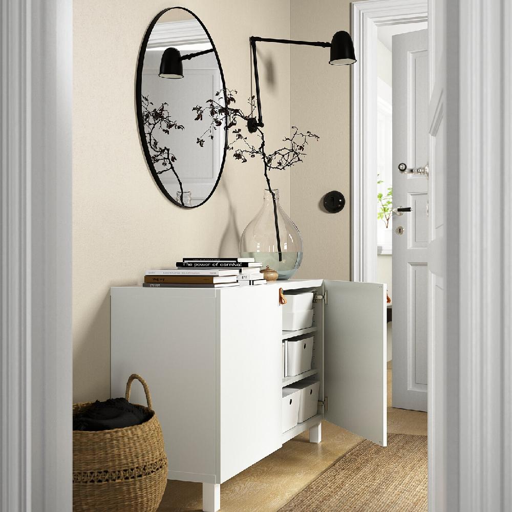 IKEA BESTÅ Mueble Salón Blanco/Lappviken/Stubbarp Blanco 120x42x74 Cm