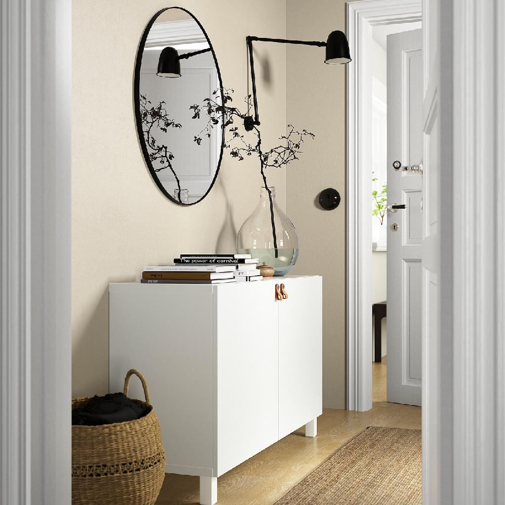 IKEA BESTÅ Mueble Salón Blanco/Lappviken/Stubbarp Blanco 120x42x74 Cm