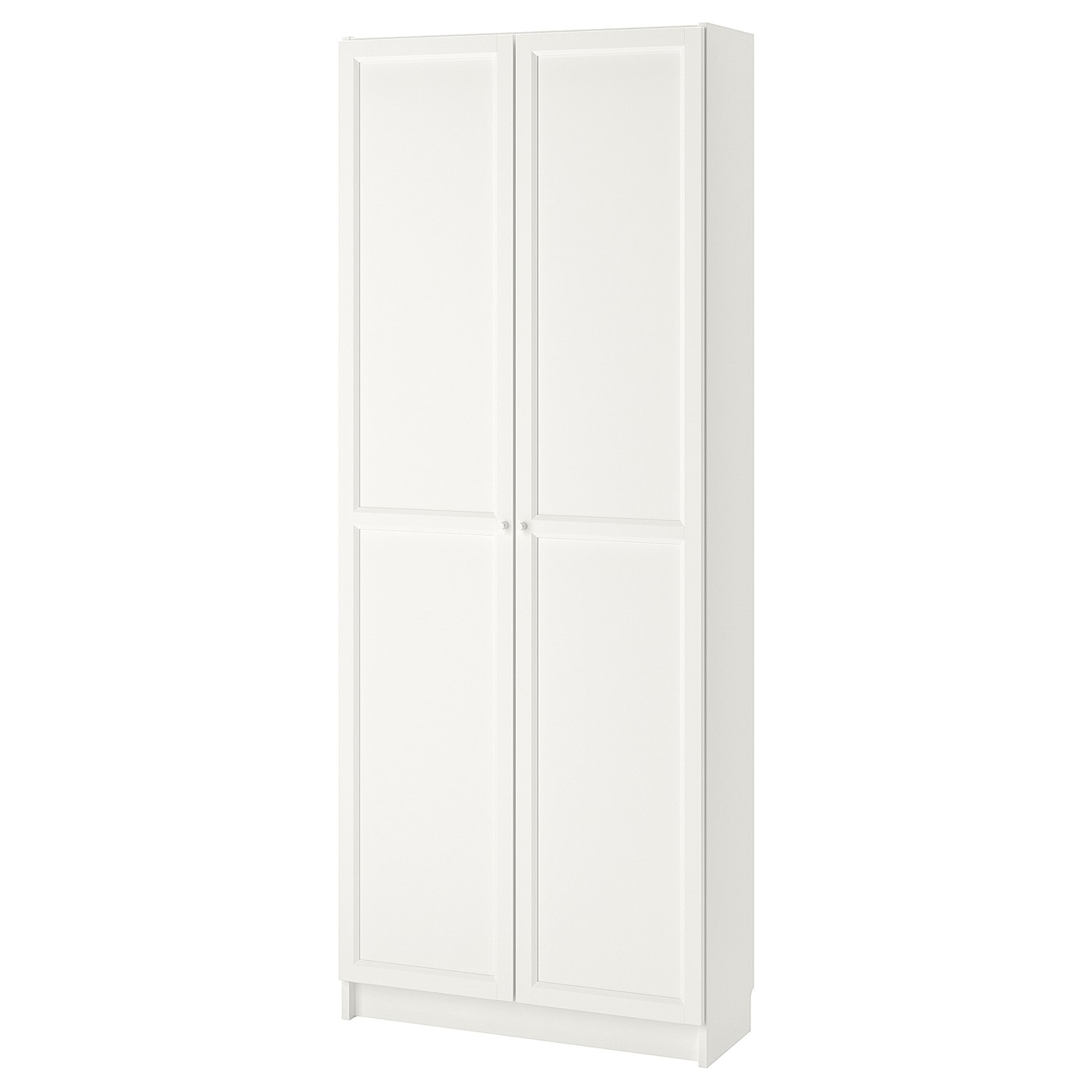 IKEA BILLY / OXBERG Librería con puertas blanco 80x30x202 cm