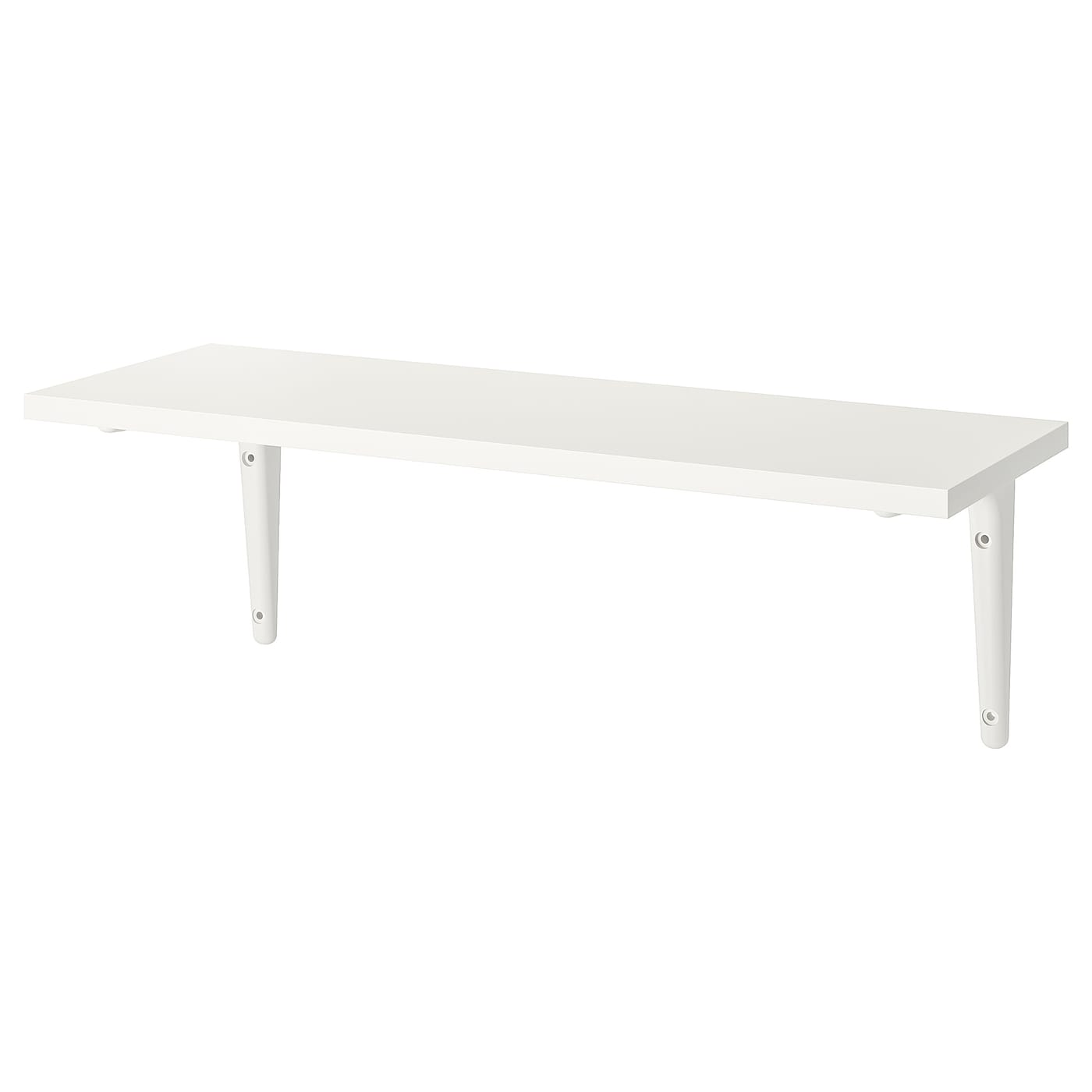 IKEA BURHULT / SIBBHULT Estante blanco/blanco 59x20 cm