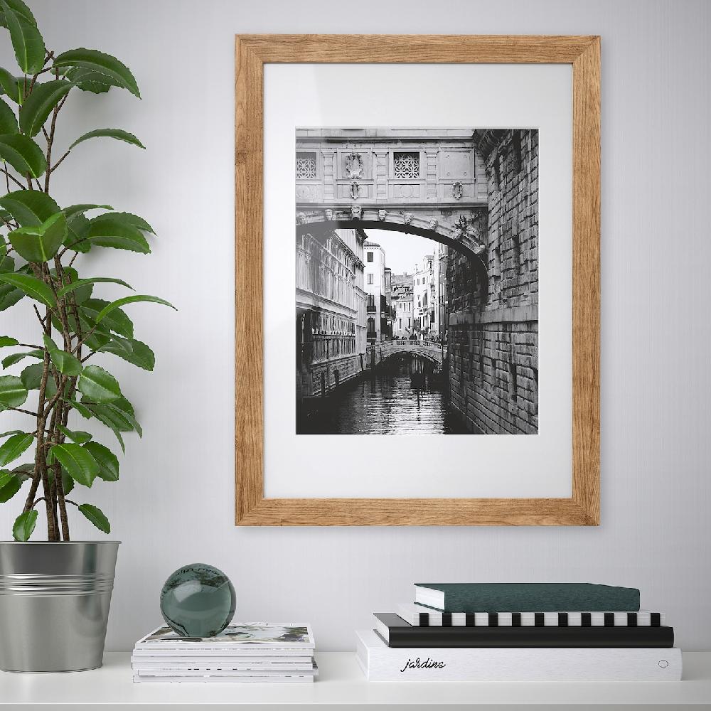 IKEA DALSKÄRR Marco Efecto Madera/marrón Claro 50x70 Cm