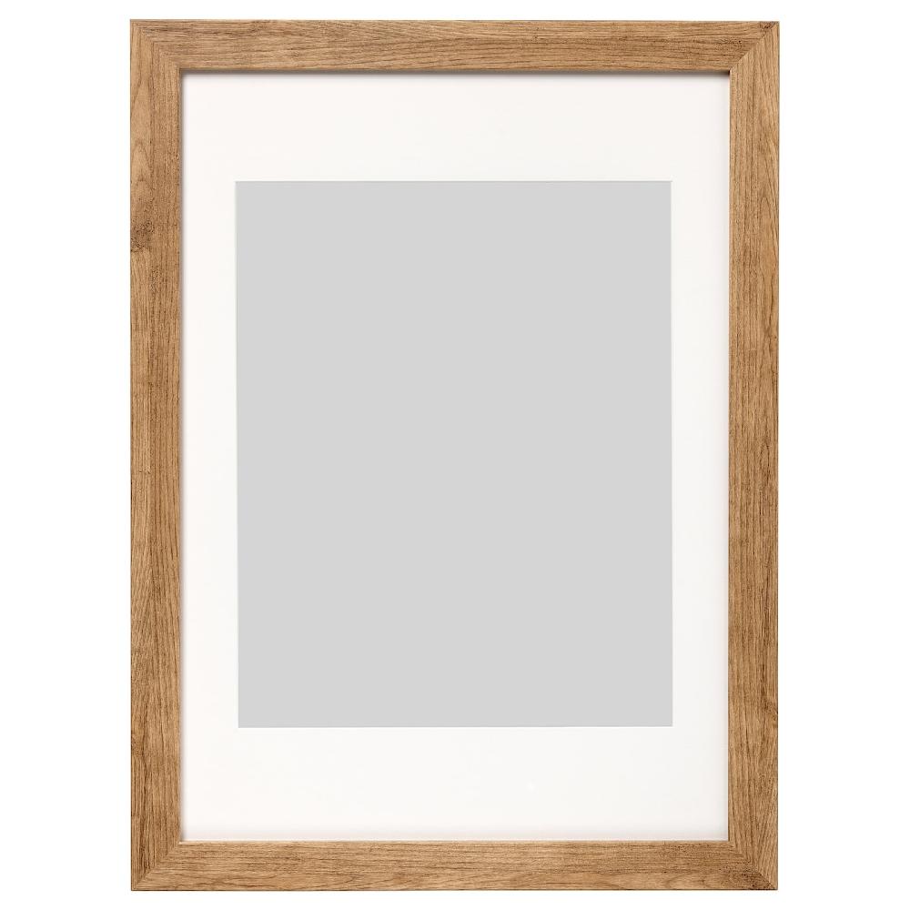 IKEA DALSKÄRR Marco efecto madera/marrón claro 50x70 cm