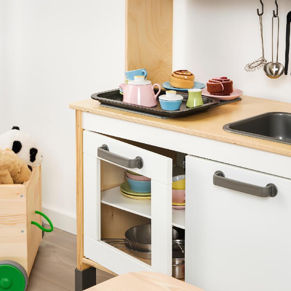 IKEA DUKTIG Juego 8 Tazas Y Bols De Juguete Colores Variados