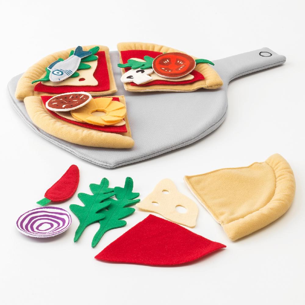 IKEA DUKTIG Pizza De Peluche 24 Piezas Pizza/multicolor