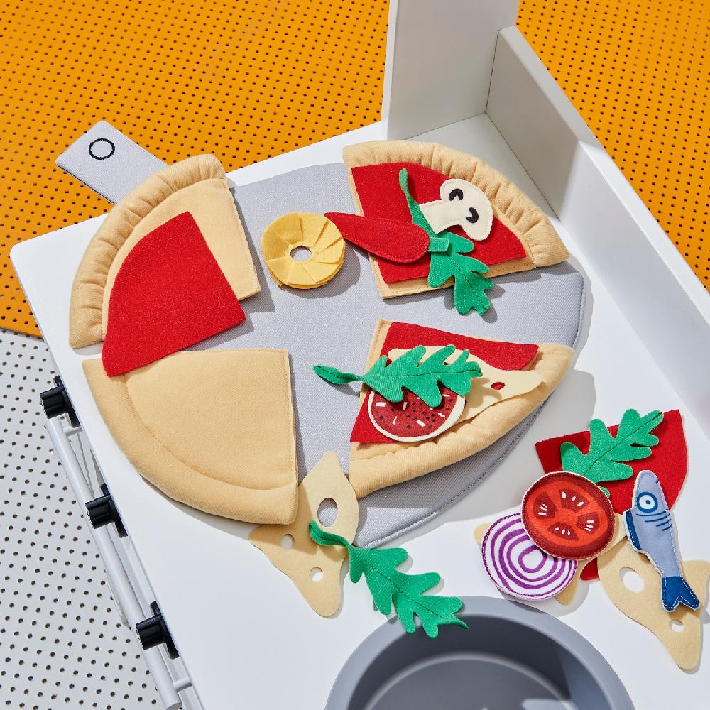 IKEA DUKTIG Pizza De Peluche 24 Piezas Pizza/multicolor