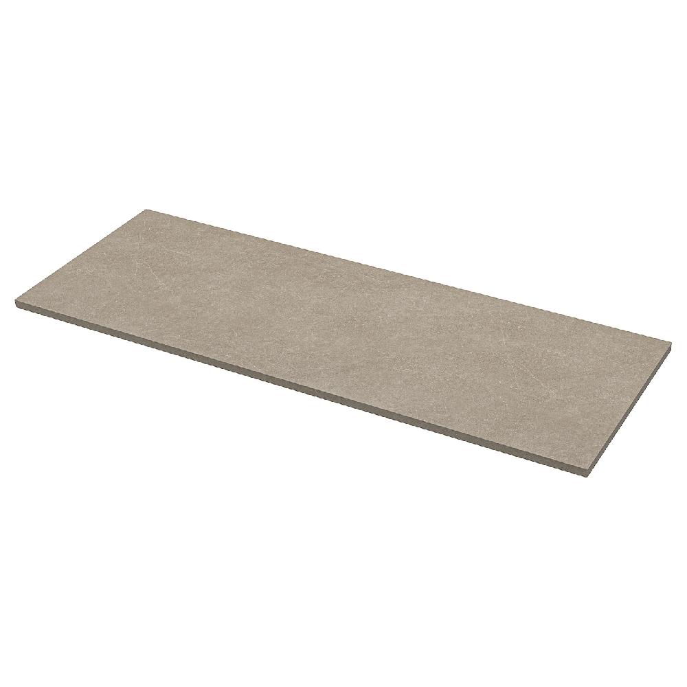 IKEA EKBACKEN Encimera beige grisáceo efecto piedra/laminado 186x2.8 cm