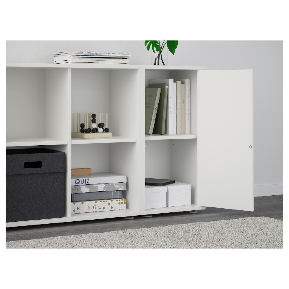 IKEA EKET Combinación De Almacenaje Con Patas Blanco 105x35x72 Cm