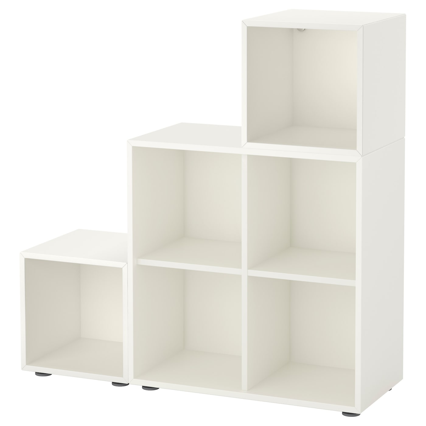 IKEA EKET Combinación de almacenaje con patas blanco 105x35x107 cm