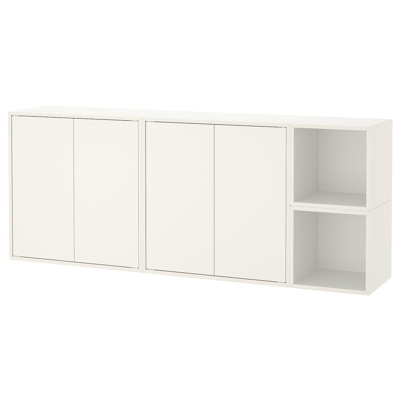 IKEA EKET Mueble de almacenaje con riel blanco 175x35x70 cm