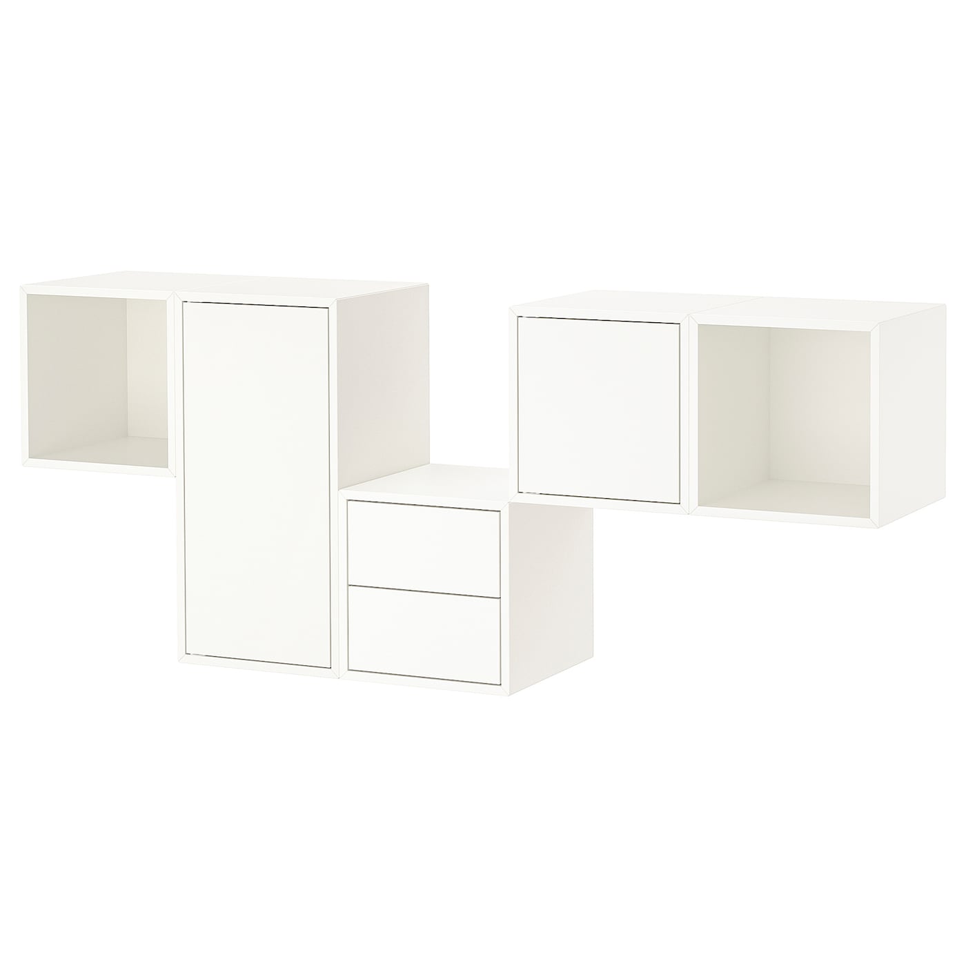 IKEA EKET Mueble de almacenaje con riel blanco 175x35x70 cm