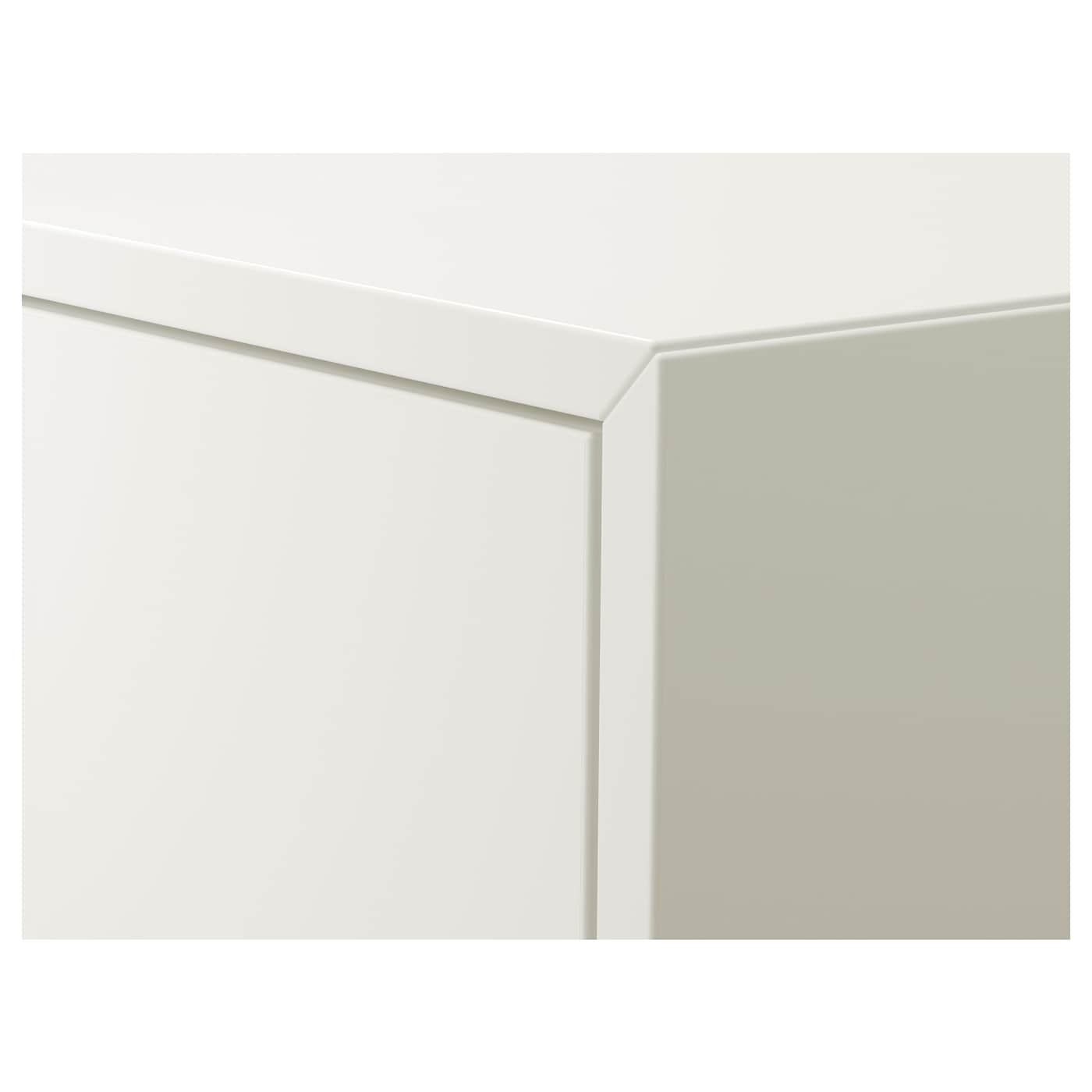 IKEA EKET Mueble De Almacenaje Con Riel Blanco 35x35x35 Cm
