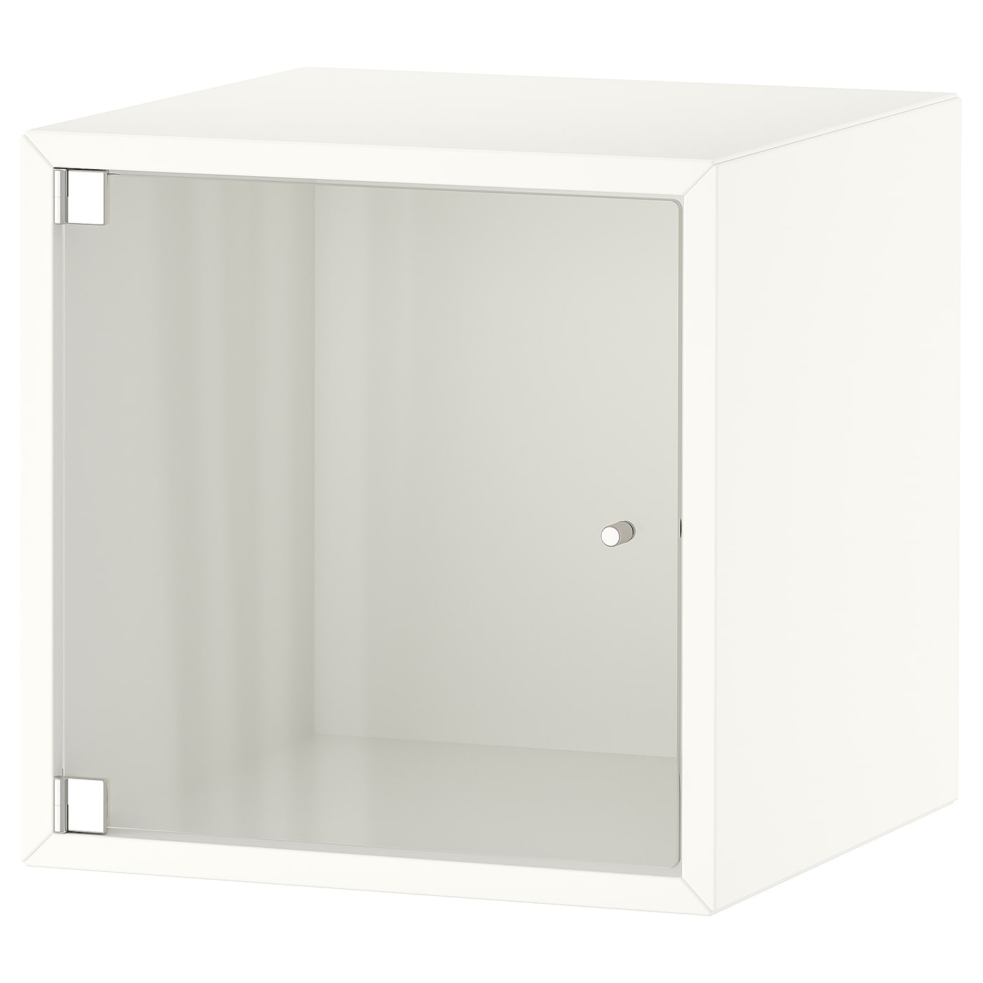 IKEA EKET Mueble de almacenaje con vitrina blanco 35x35x35 cm