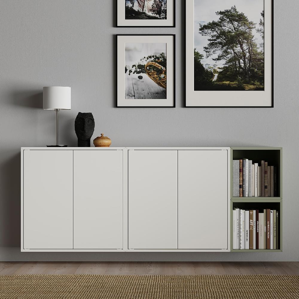 IKEA EKET Mueble De Almacenaje En Pared Blanco 70x35x70 Cm