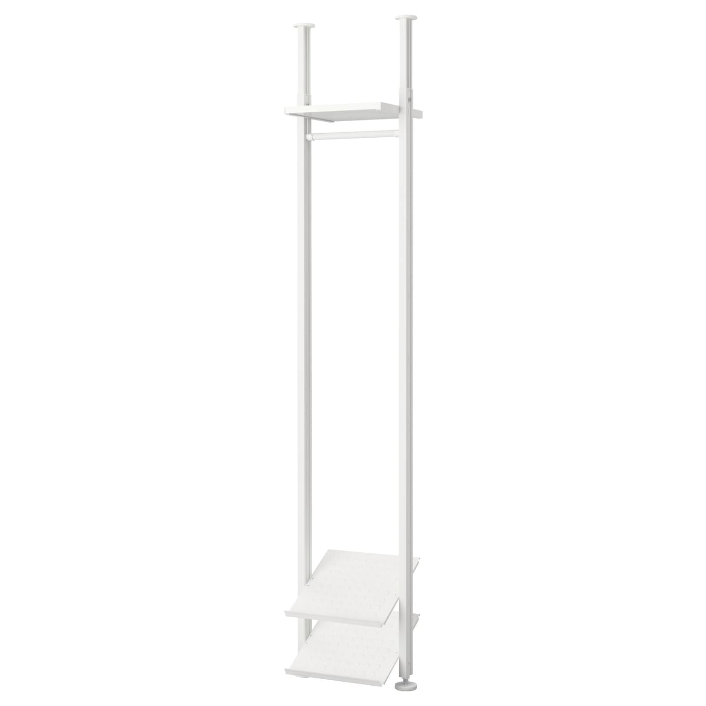 IKEA ELVARLI Combinación armario blanco 52x36x222-350 cm