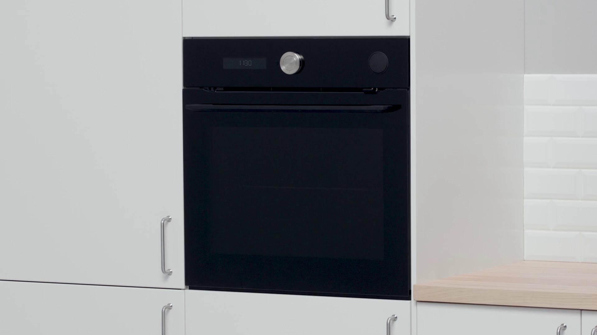 IKEA FINSMAKARE Horno Aire Forzado Vapor Pirolítico IKEA 700 Negro