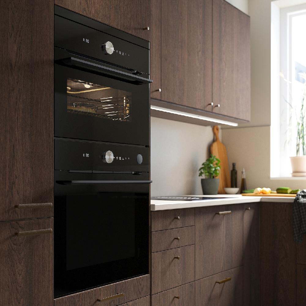 IKEA FINSMAKARE Microondas Combi+horno Aire Forzado IKEA 700 Negro