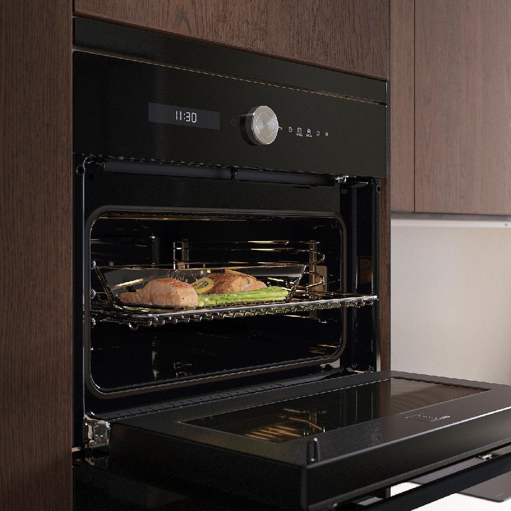 IKEA FINSMAKARE Microondas Combi+horno Aire Forzado IKEA 700 Negro