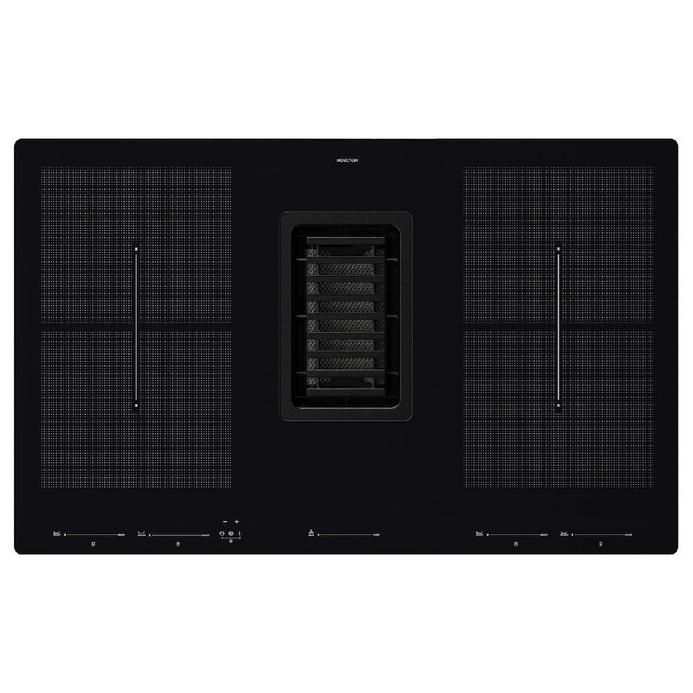 IKEA FÖRDELAKTIG Placa inducción extractor integrado IKEA 700 negro 83 cm