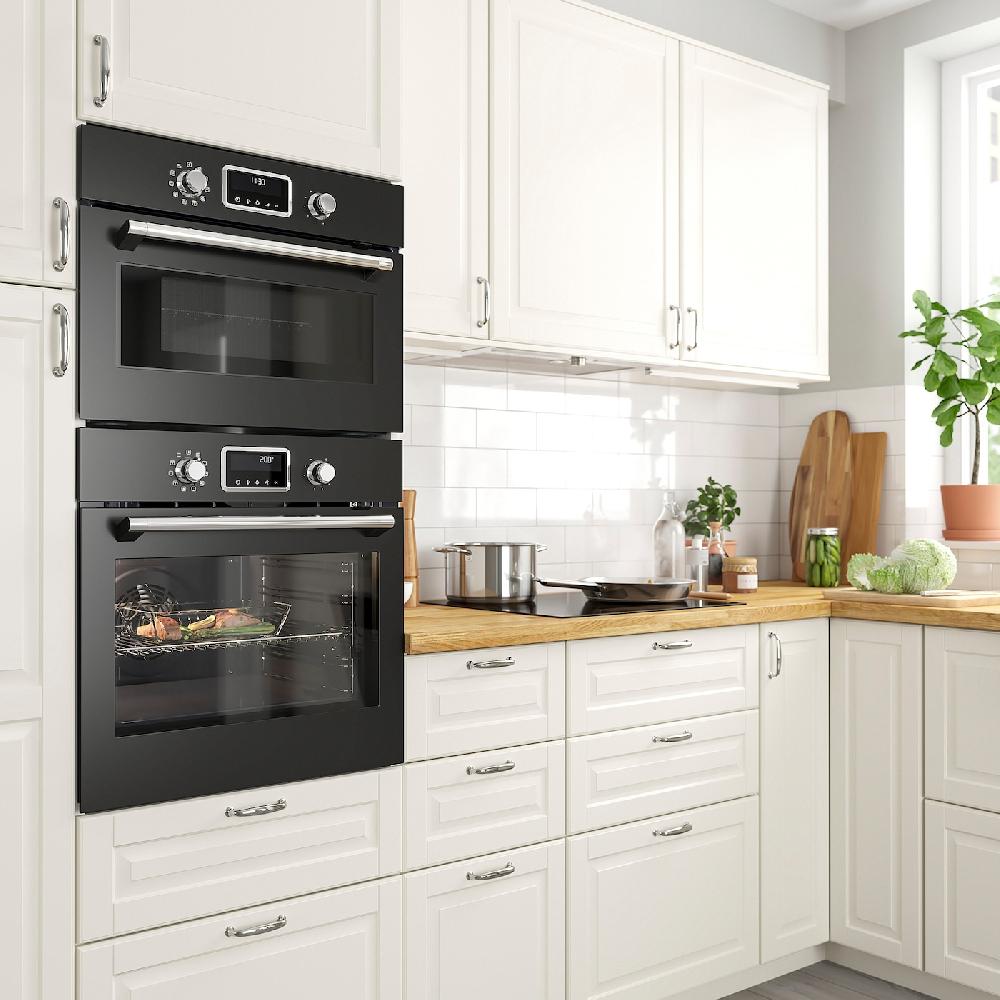 IKEA FORNEBY Horno Aire Forzado Y Vapor Directo IKEA 500 Negro