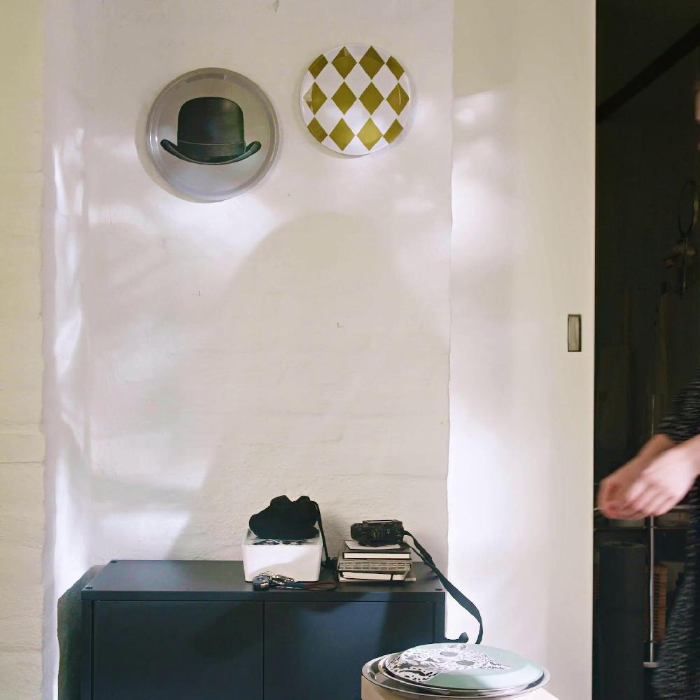 IKEA GALLERISKOG Adorno Pared Juego 3 Motivos Variados